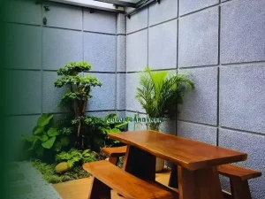 Pembuatan Taman Belakang Rumah