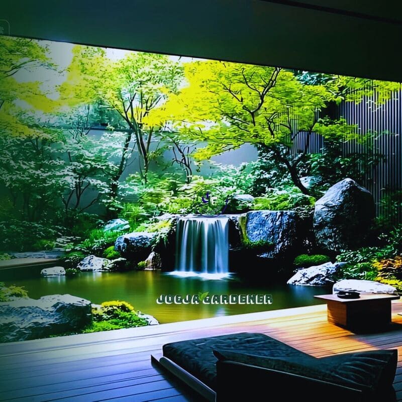 Pembuatan Kolam Air Terjun