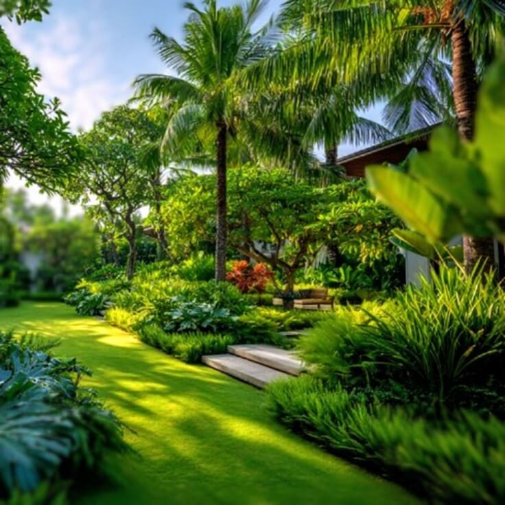 Pembuatan Taman Kantor, Villa dan Hotel